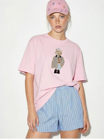 Bianco Lucci T-Shirts in Pink: Vorderseite
