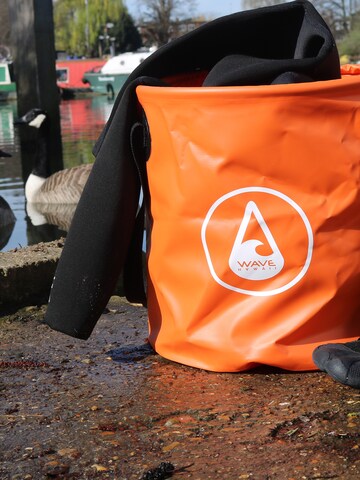 Wave Hawaii Bucket ' Falteimer wasserdicht ' in Orange