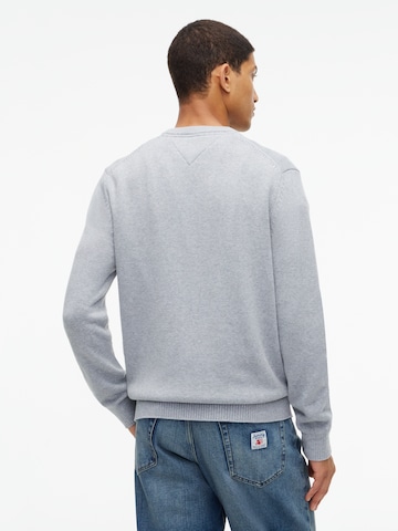 Pull-over 'ESS' Tommy Jeans en gris : derrière