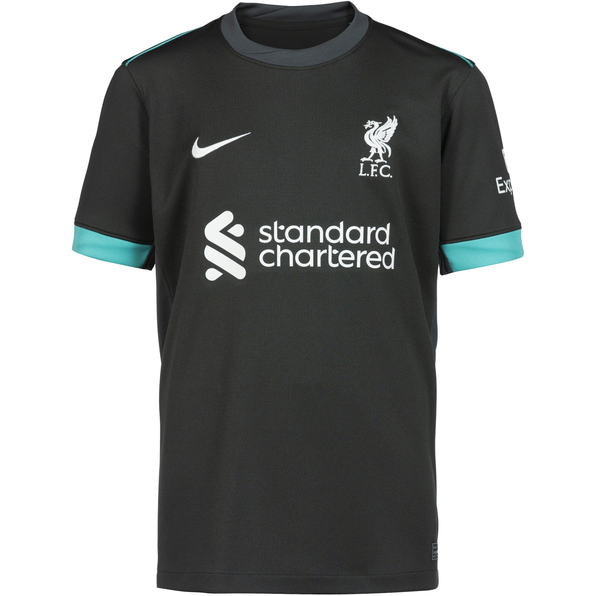 NIKE Funktionsshirt 'FC Liverpool 24-25 Auswärts' in Grau: Vorderseite