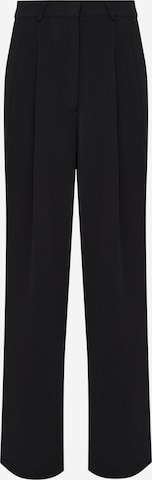 juoda LeGer by Lena Gercke Plačios klešnės Klostuotos kelnės 'Chelsea': priekis