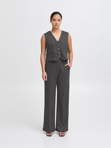 regular Pantaloni chino ' IXKATE PINSTRIPED PA ' di ICHI in grigio