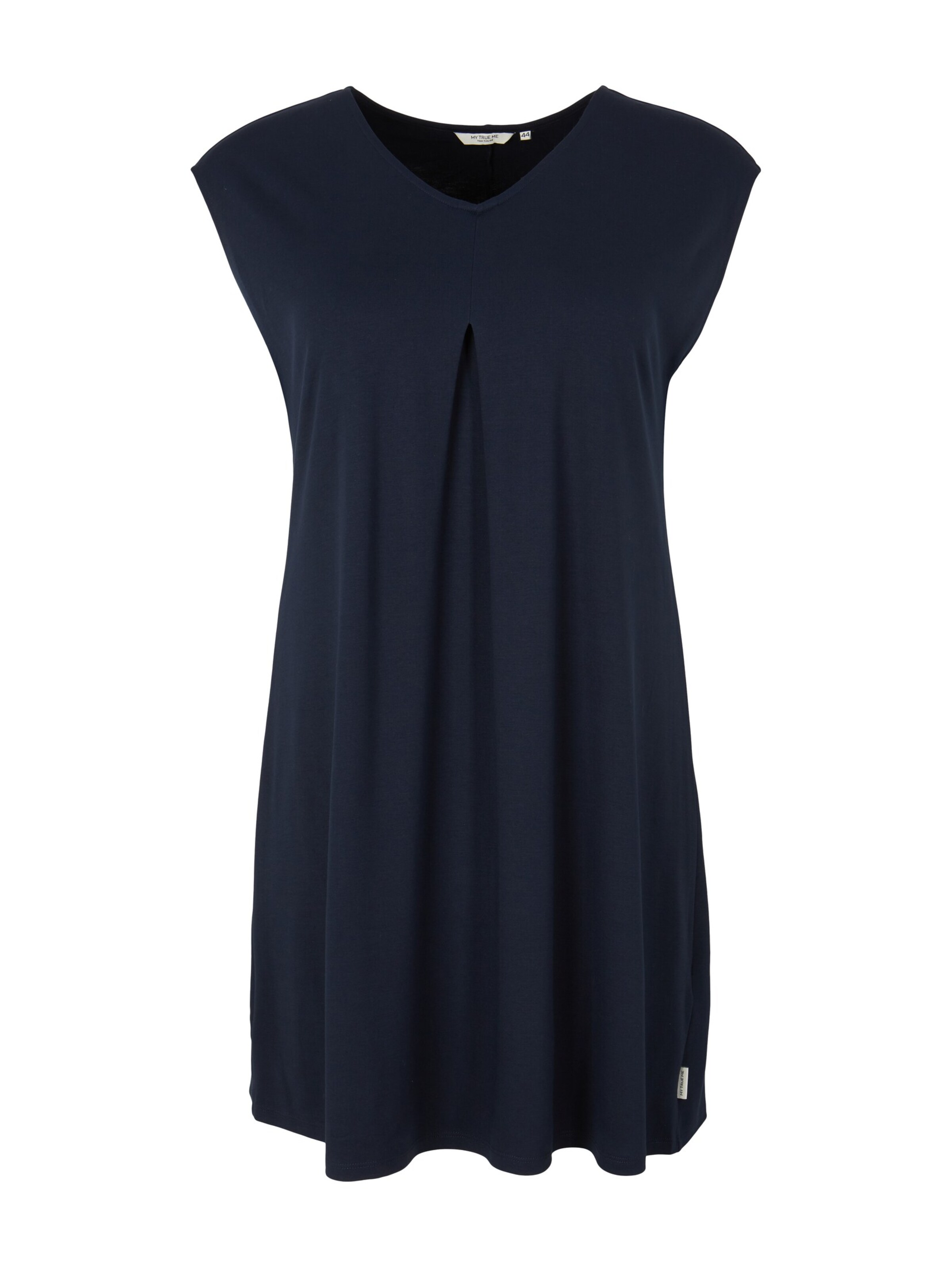 Tom Tailor Women + Šaty – modrá: přední strana