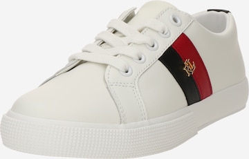 Lauren Ralph Lauren Trampki niskie 'JANSON II' w kolorze biały: przód