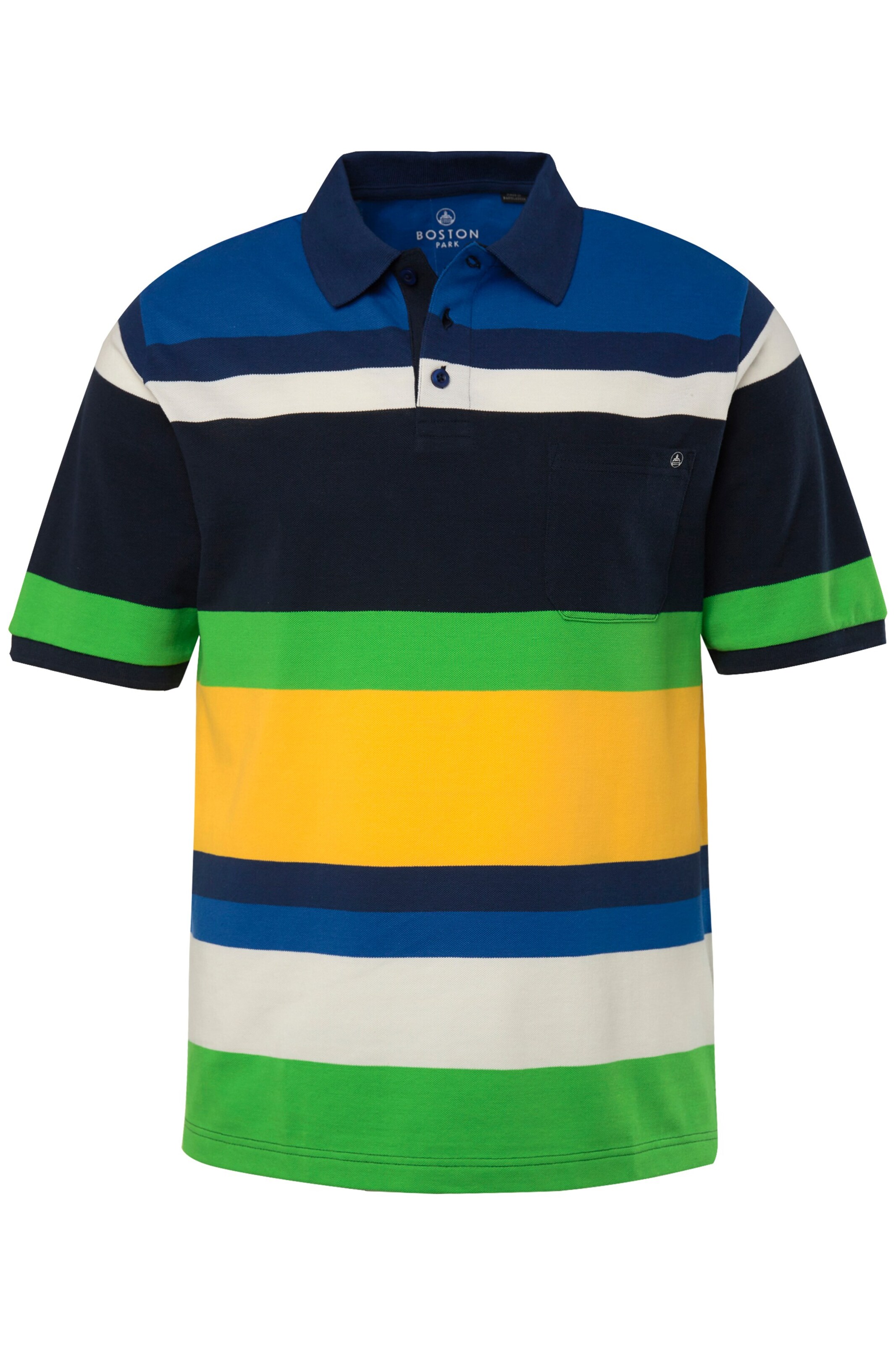 Boston Park Shirt in Gemengde kleuren: voorkant