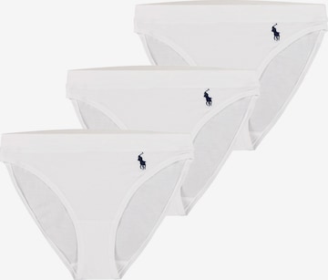 Polo Ralph Lauren Slip ' Club Cotton ' in Wit: voorkant