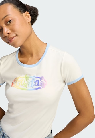 ADIDAS ORIGINALS Футболка 'Adidas x Jeremy Scott' в Белый