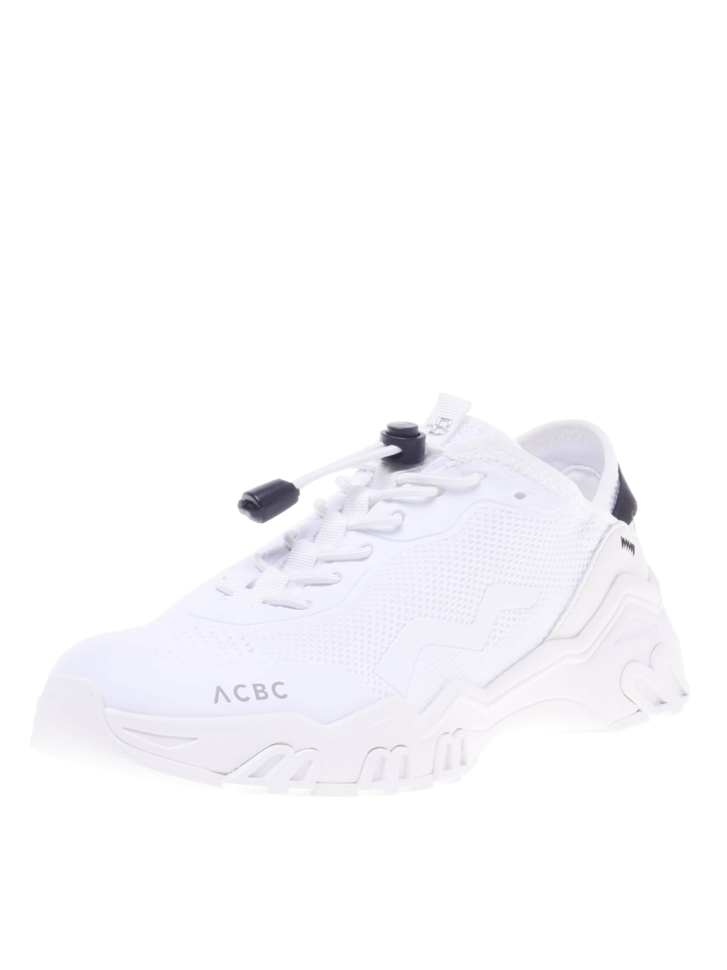 Baskets basses BALDININI en blanc : devant