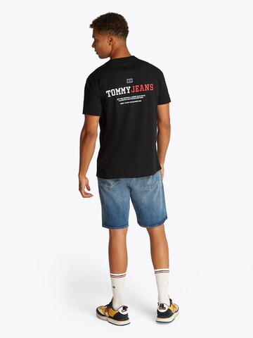 Tommy Jeans - Camiseta en negro
