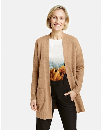 GERRY WEBER Strickjacke in Braun: predná strana