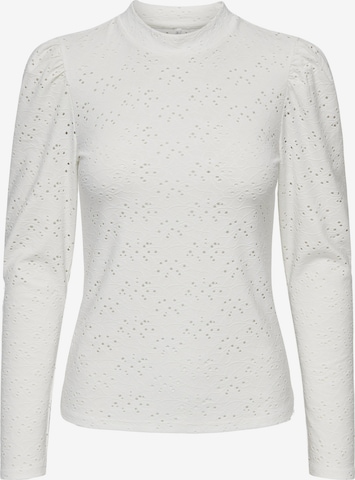 ONLY - Camiseta 'ONLSMILLA' en blanco: frente