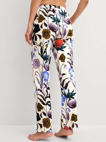 CALIDA Pyjamabroek 'Alpine M&M' in Beige