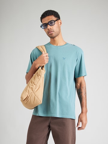 Iriedaily - Camisa 'Waterkeeper 2' em verde: frente