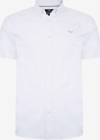 Threadbare Regular fit Button Up Shirt 'Inferno' in White: front