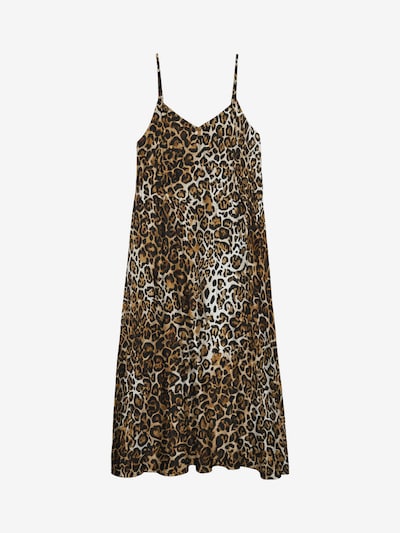 VERO MODA Mekko 'JOSIE' koossa 34 värissä ruskea / beigenharmaa / musta, Tuotenäkymä