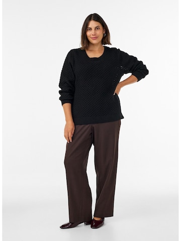 Pullover 'FLaya' di Zizzi in nero