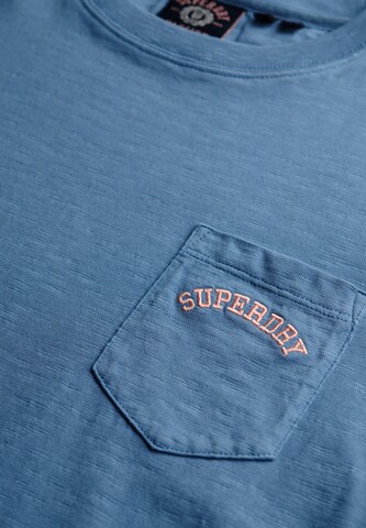 Superdry Shirt 'Essential' in Blue