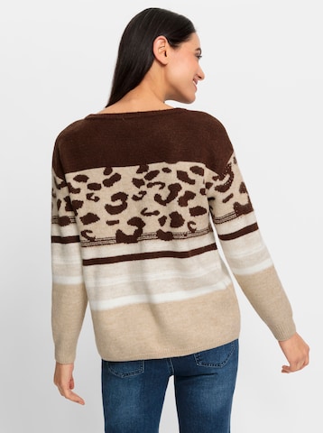 Pull-over heine en marron