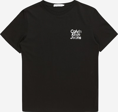 Calvin Klein Jeans T-Shirt en noir, Vue avec produit