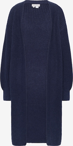 RISA Knit cardigan in Blue: front