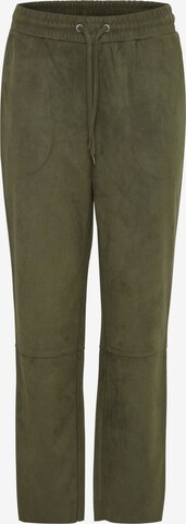 Oxmo Regular Pants 'Judith' in Green: front