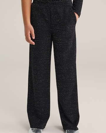 regular Pantaloni di WE Fashion in nero: frontale