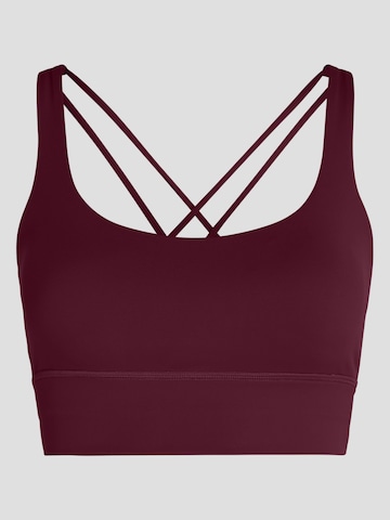 Bustier Soutien-gorge de sport YO-GAYA en rouge : devant