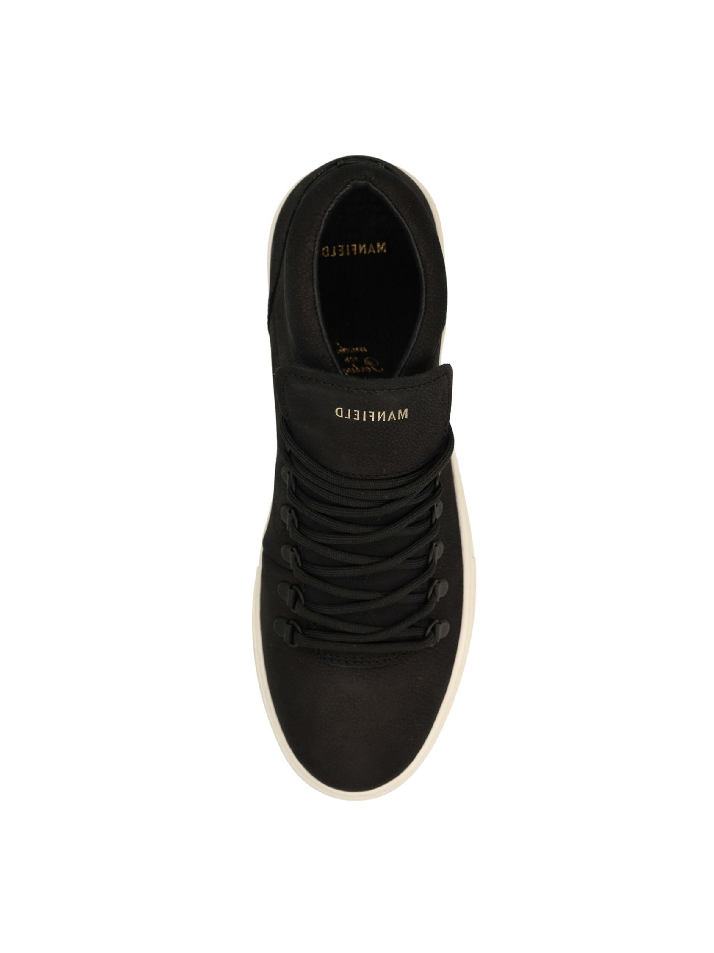 MANFIELD Sneaker in Schwarz