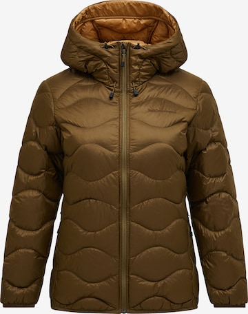 PEAK PERFORMANCE Between-Season Jacket in Green: front