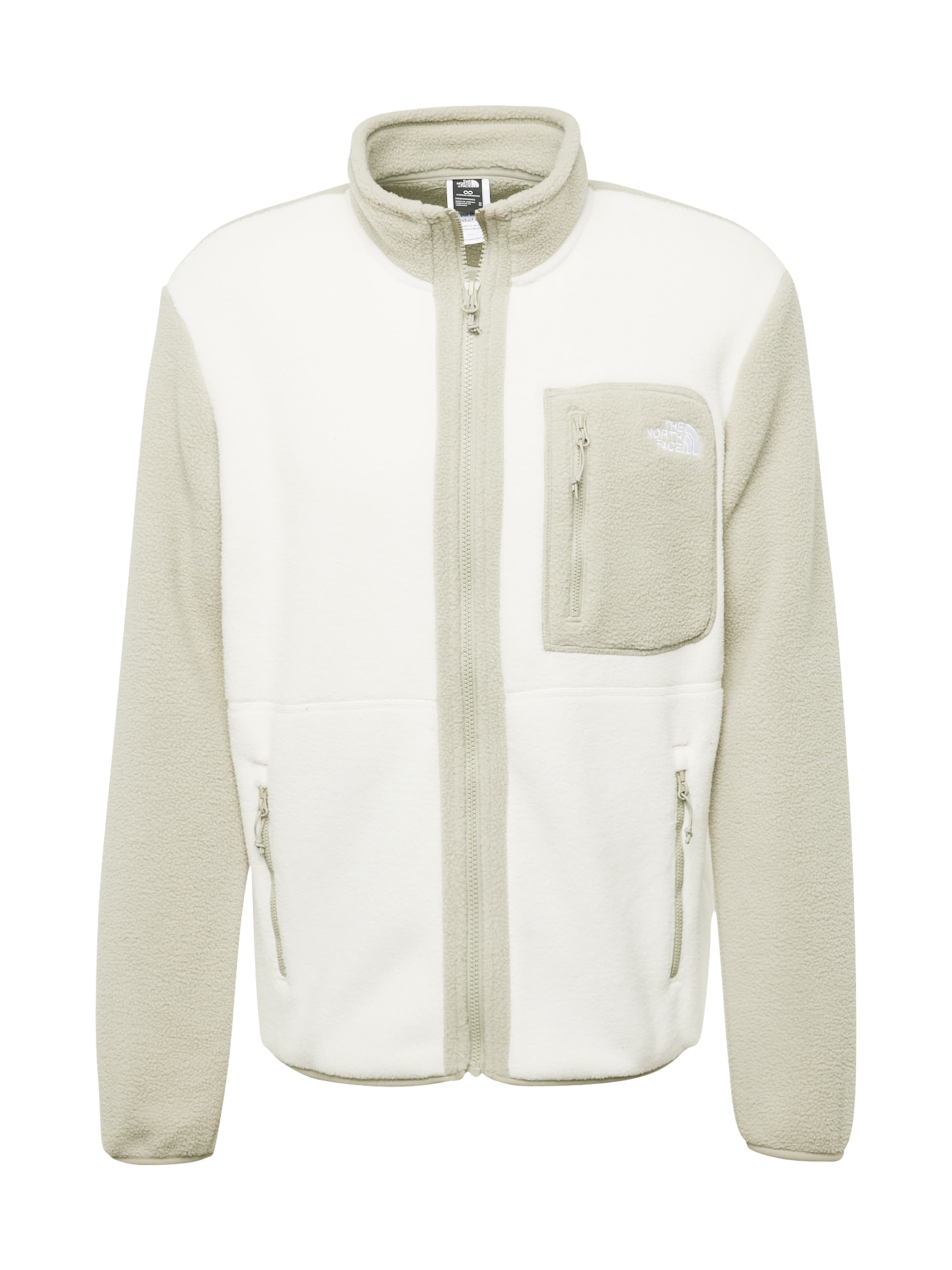 THE NORTH FACE Флисовая куртка 'Yumiori' в Белый: спереди