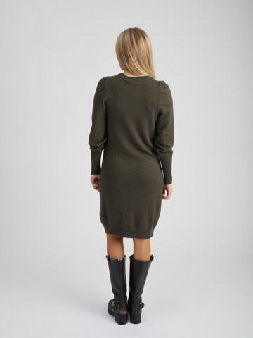 Peppercorn Gebreide jurk 'Robe Anissa' in Groen