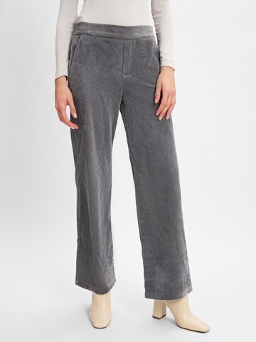 Pantalon Marie Lund en gris : devant