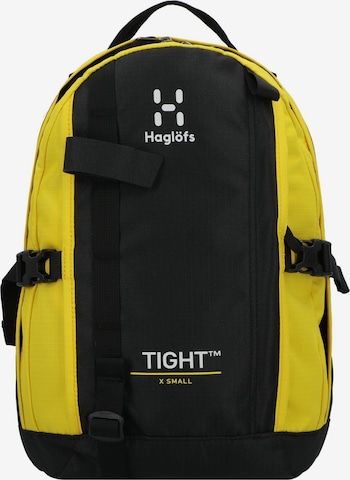 Zaino 'Tight' di Haglöfs in nero: frontale