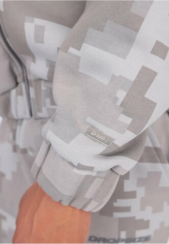 Dropsize Sweatjacke in Grau