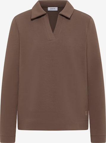 CECIL Poloshirt in Grau: Vorderseite