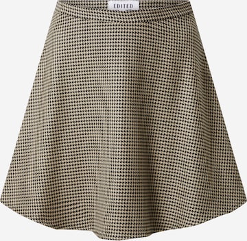 EDITED Skirt 'Verenice' in Beige: front
