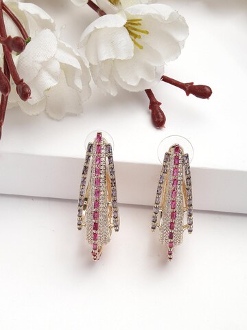 Boucles d'oreilles 'Rosalinda' AVANT-GARDE PARIS en rose
