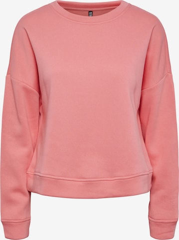 PIECES Sweatshirt 'Chilli' in Pink: predná strana