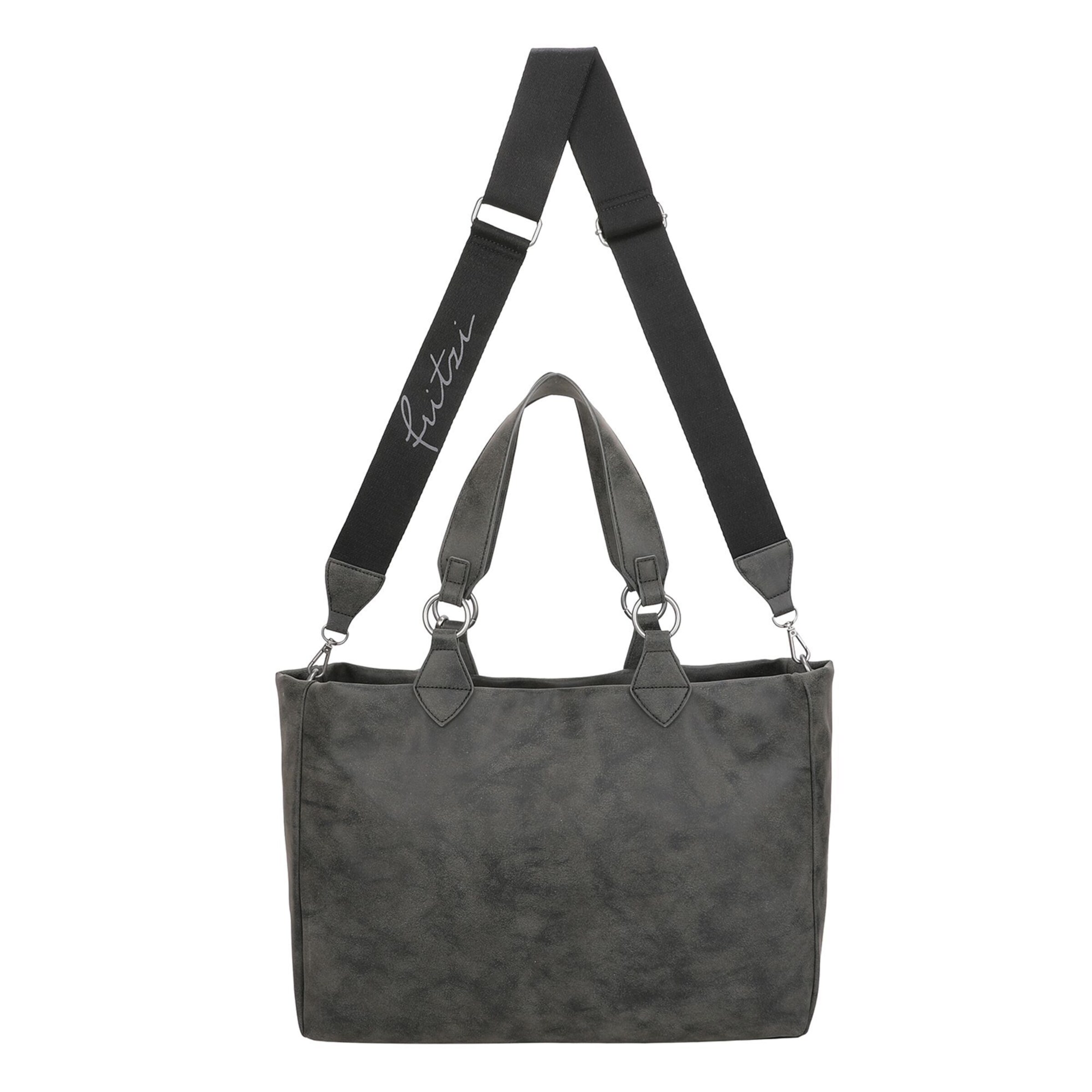 Fritzi aus Preußen Shopper 'Izzy Vintage' in Schwarz