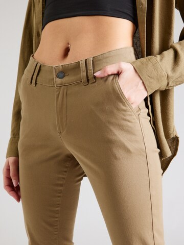 Slimfit Pantaloni di QS in marrone