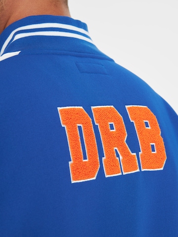 Derbe Zip-Up Hoodie 'Trainer' in Blue