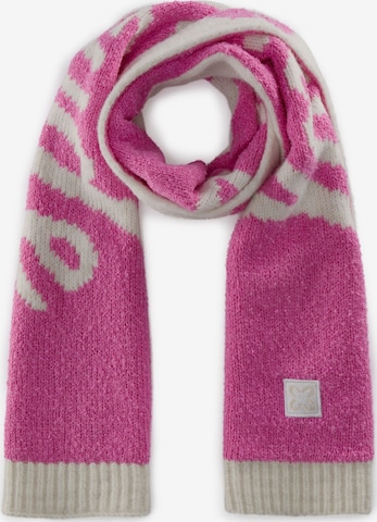 CODELLO Scarf in Pink: front
