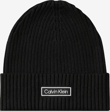 Calvin Klein Čepice 'LV04D8053G - CAPPELLO - CALVIN KLEIN' – černá: přední strana