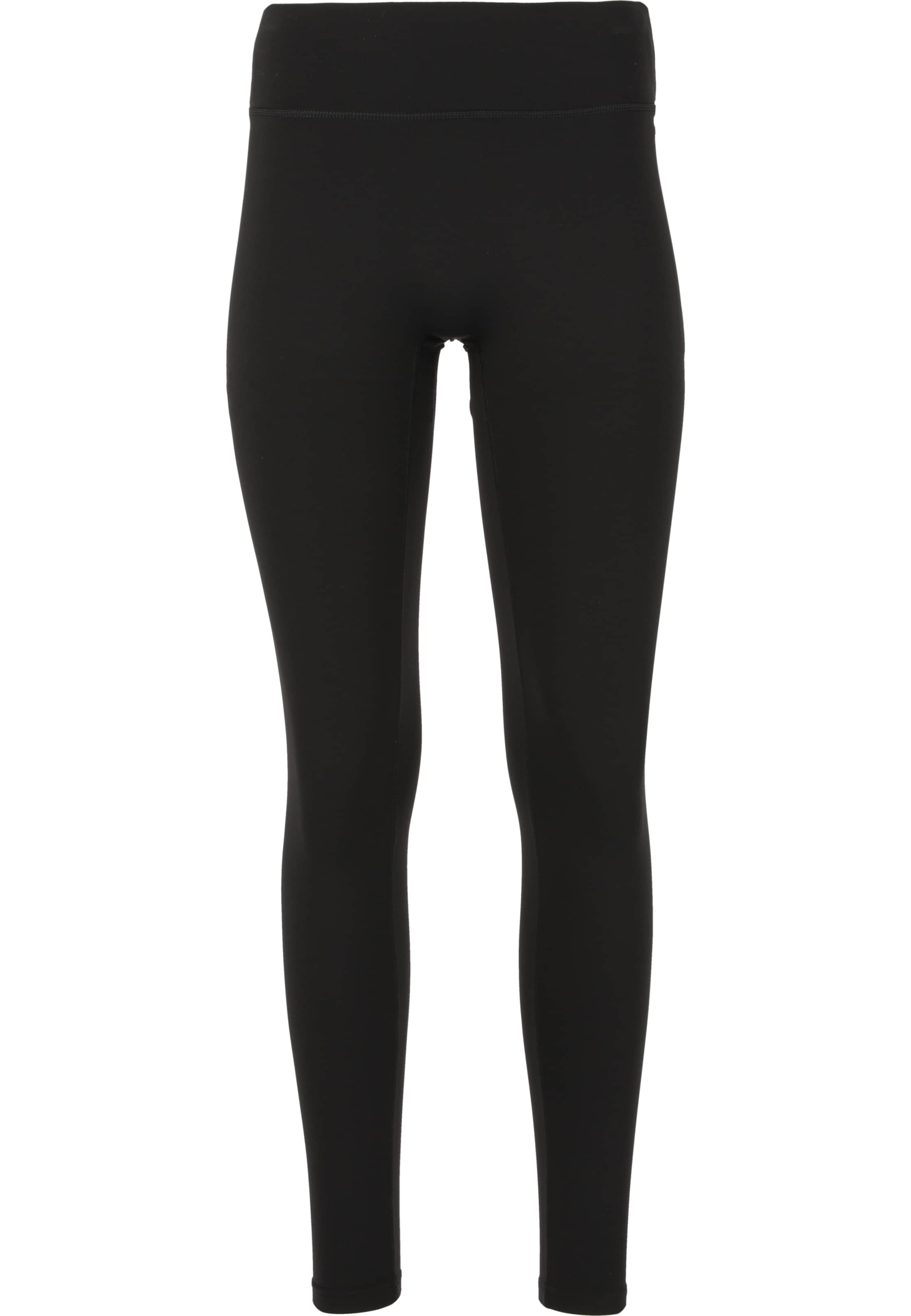 Athlecia Workout Pants 'Luxe' in Black: front