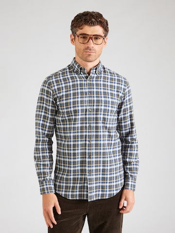 FYNCH-HATTON Regular fit Риза в зелено: отпред