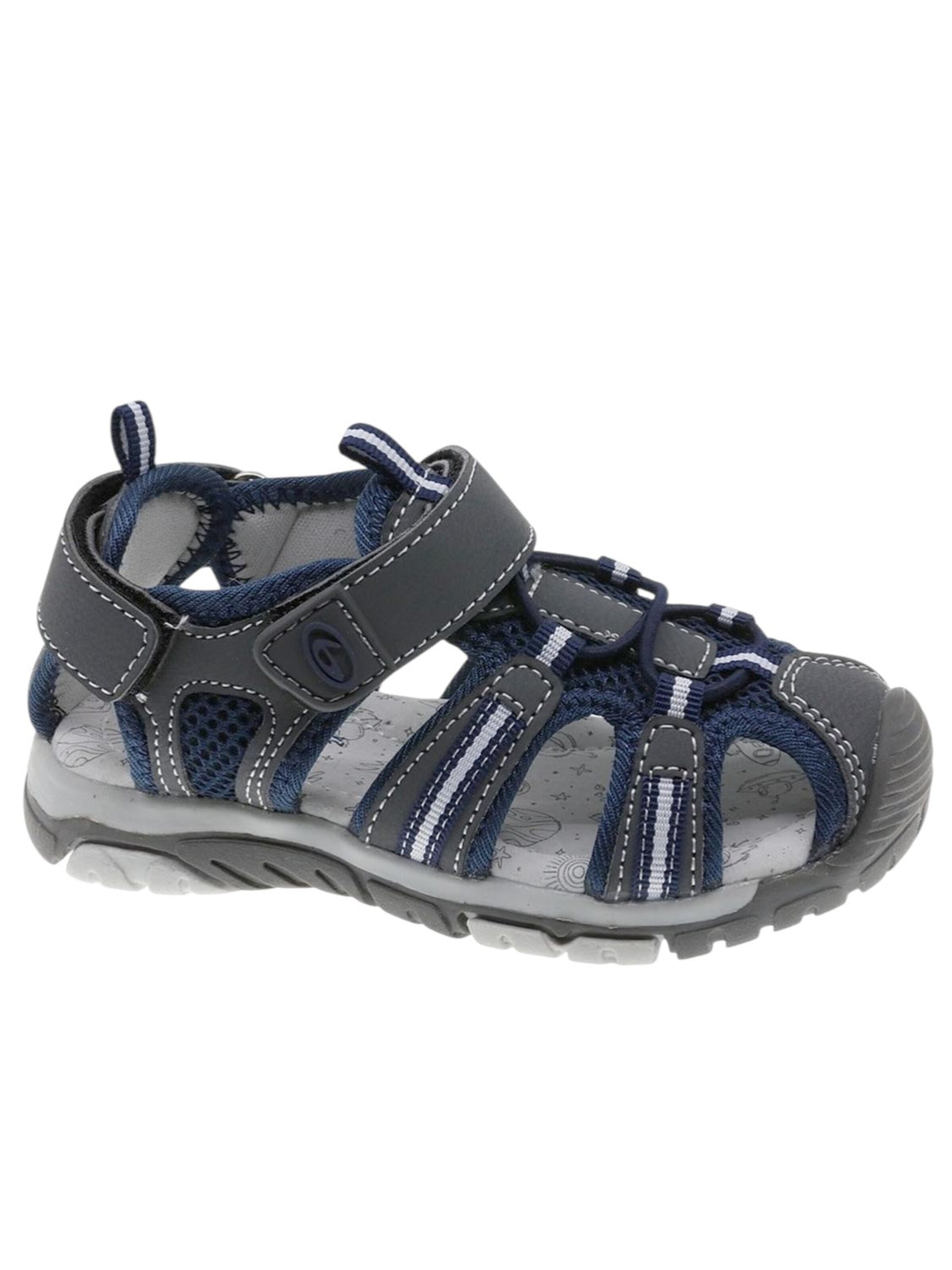 Chaussures ouvertes 'Casual Sandal' Beppi en bleu : devant