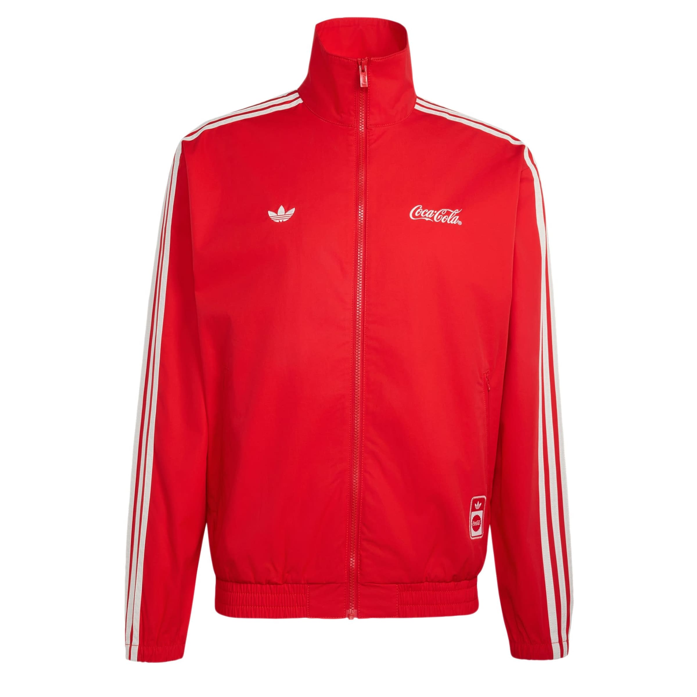Geacă de primăvară-toamnă 'Coca Cola Classic Firebird' de la ADIDAS ORIGINALS pe roșu: față
