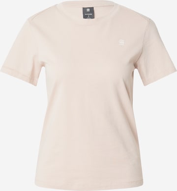 G-STAR Shirt 'Nifous' in Beige: voorkant