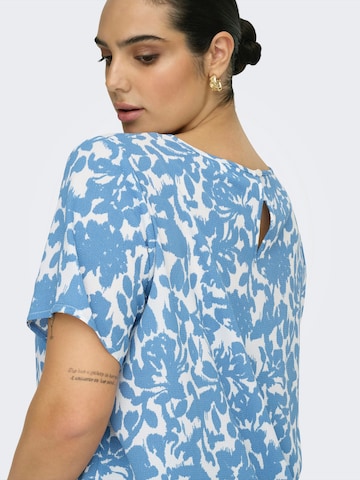 ONLY Carmakoma Bluzka 'CARVICA' w kolorze niebieski