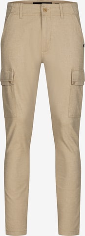 INDICODE JEANS Cargo Pants 'Safi' in Beige: front